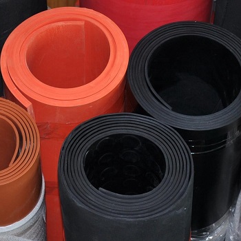 Silicone Rubber Sheet – Red
